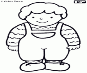 kolorowanka Teo, Violeta Denou znaków