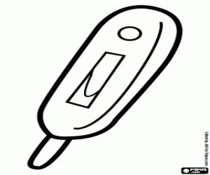 kolorowanka Termometr cyfrowy kliniczne