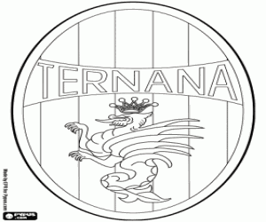 kolorowanka Ternana Calcio logo