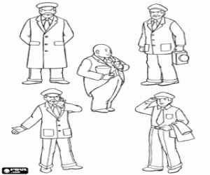 kolorowanka Thomas i przyjaciele, ludzkich charakterów