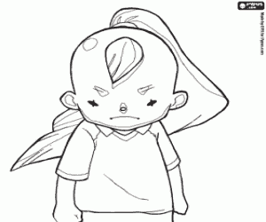 kolorowanka Tim Sanders lub Ayumu Shorin