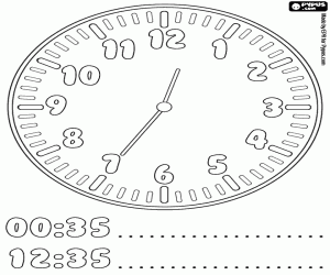 kolorowanka To jest za dwadzieścia pięć pierwsza