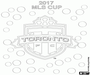 kolorowanka Toronto FC, mistrz MLS Cup 2017