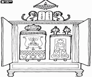 kolorowanka Tory w Sacrum Skrzynia