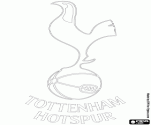 kolorowanka Tottenham Hotspur FC logo