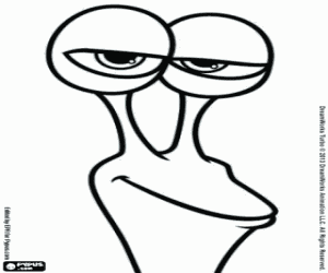 kolorowanka Twarz Gładki Ruch