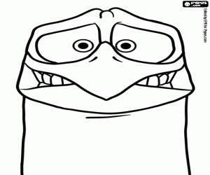 kolorowanka Twarz Junior w problem