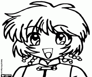 kolorowanka Twarz Kikki Benjamin