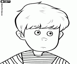 kolorowanka Twarz Ted, Lorax