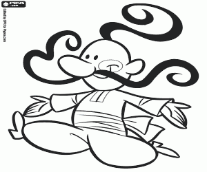 kolorowanka Typowy taniec Ukrainy, Hopak