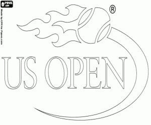 kolorowanka US Open logo