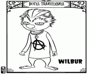 kolorowanka Wilbur, Hotel Transilvânia
