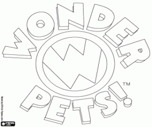 kolorowanka Wonder Pets logo