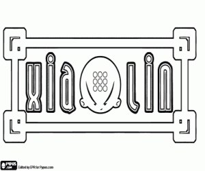 kolorowanka Xiaolin logo