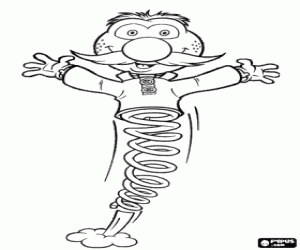 kolorowanka Zebedeusza, charakter Magiczna karuzela