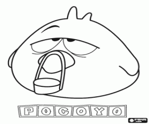 kolorowanka Śpiący Ptak z senne oczy