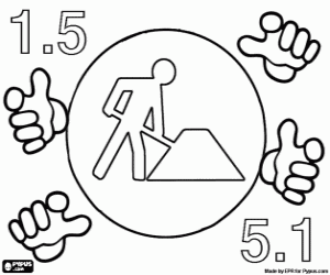 kolorowanka Święto pracy 1 maja