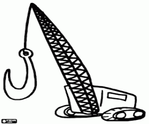 kolorowanka Żuraw gąsienicowy