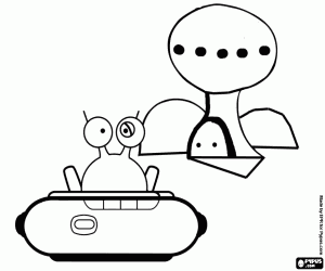 kolorowanka Życie pozaziemskie