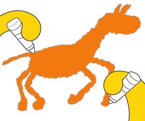 kolorowanki Zwierzęta dla najmłodszych