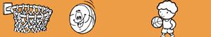 kolorowanki Koszykówka - Basketbal