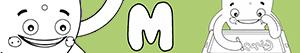 kolorowanki Imiona dla Chłopców na litere M