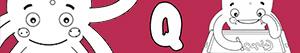kolorowanki Imiona dla Chłopców na litere Q