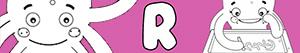 kolorowanki Imiona dla Dziewczynek na litere R