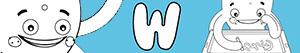 kolorowanki Imiona dla Chłopców na litere W