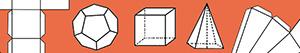 kolorowanki Figury geometryczne 3D
