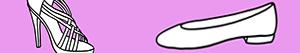 kolorowanki Buty dla kobiet